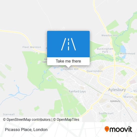 Picasso Place map