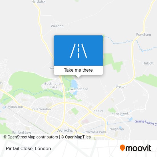 Pintail Close map