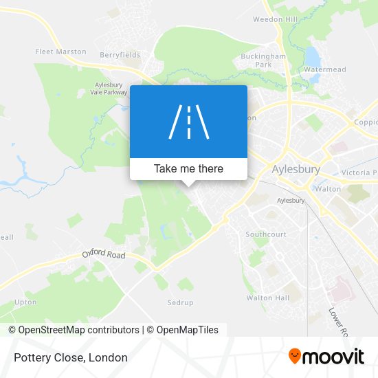 Pottery Close map