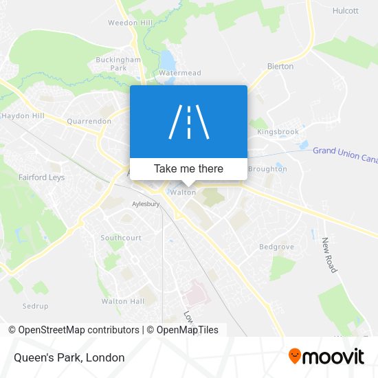 Queen's Park map