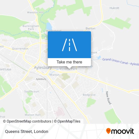Queens Street map