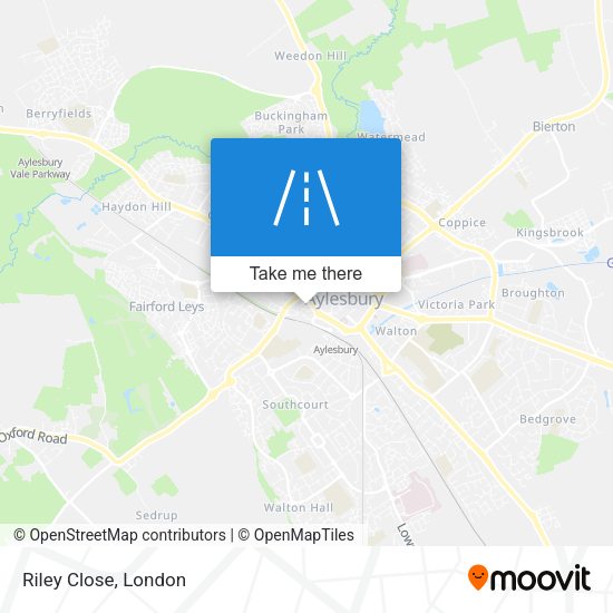 Riley Close map