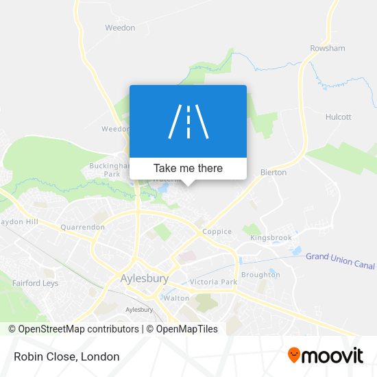 Robin Close map