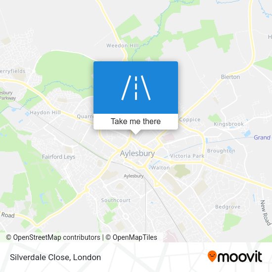 Silverdale Close map