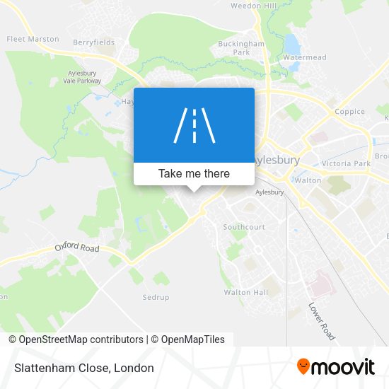 Slattenham Close map