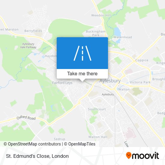 St. Edmund's Close map