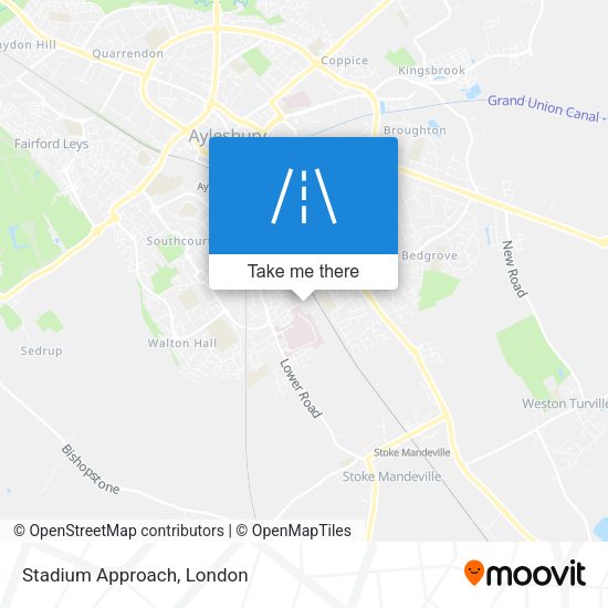 Stadium Approach map