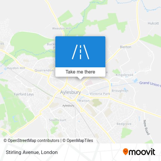 Stirling Avenue map