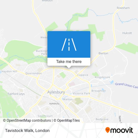 Tavistock Walk map