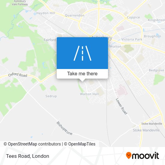 Tees Road map