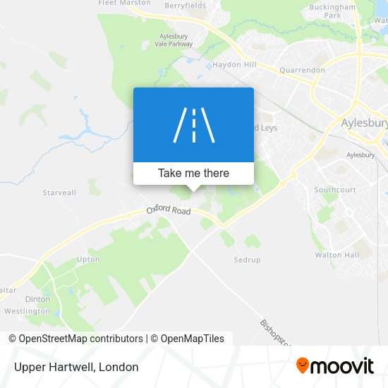 Upper Hartwell map