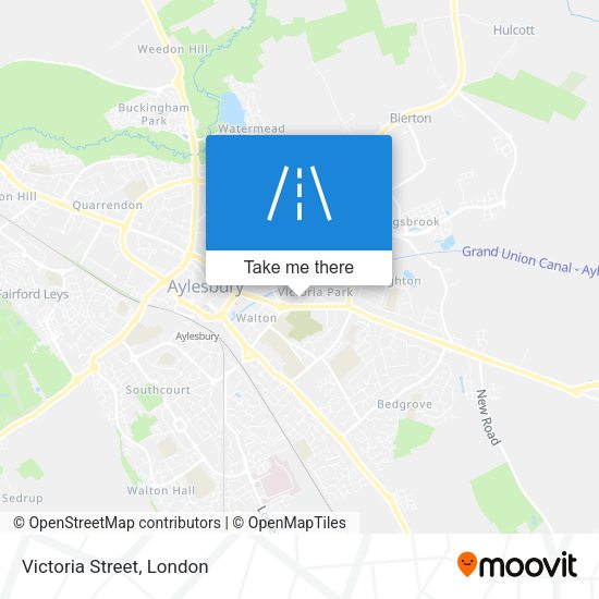 Victoria Street map