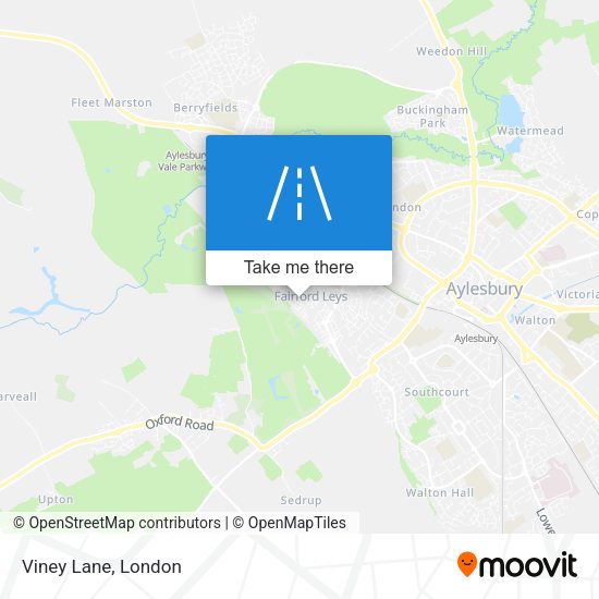 Viney Lane map