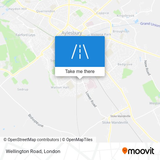 Wellington Road map