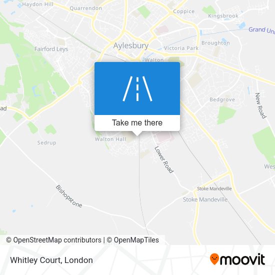 Whitley Court map