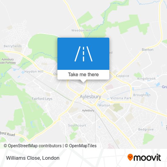 Williams Close map