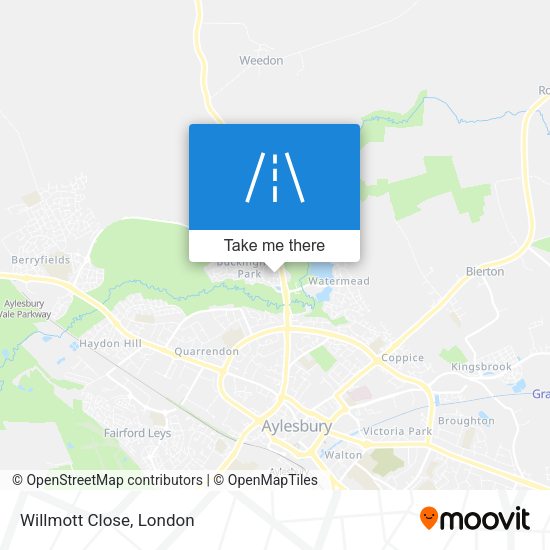 Willmott Close map