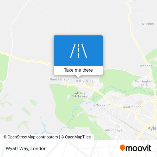 Wyatt Way map