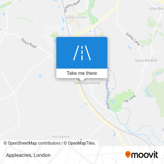 Appleacres map