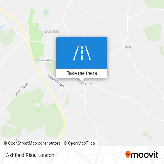 Ashfield Rise map