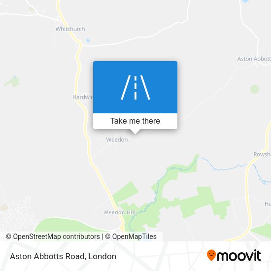 Aston Abbotts Road map