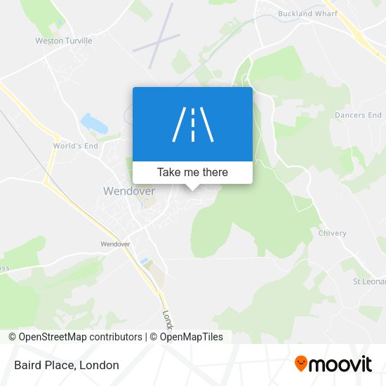 Baird Place map