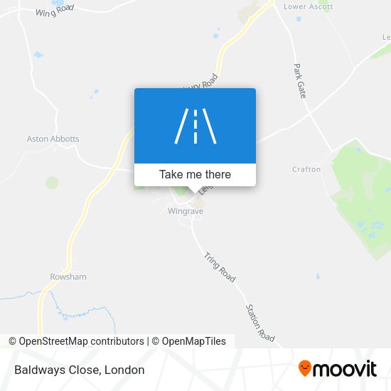 Baldways Close map