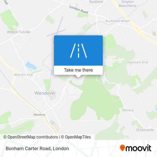 Bonham Carter Road map