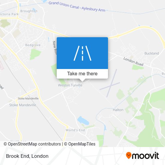 Brook End map