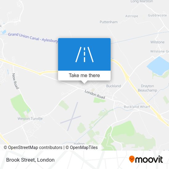 Brook Street map