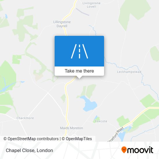 Chapel Close map