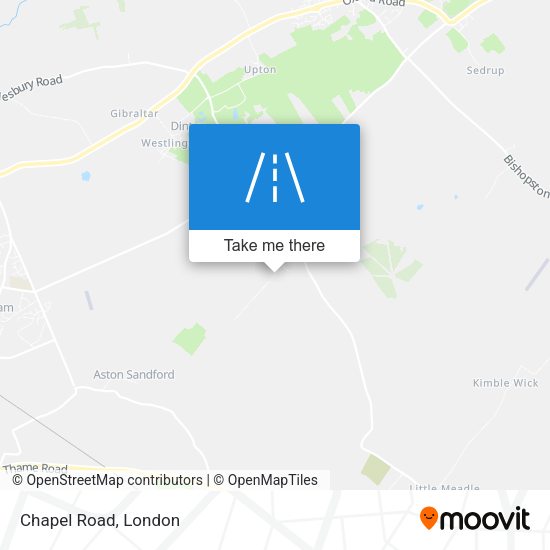 Chapel Road map