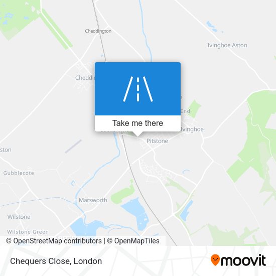 Chequers Close map