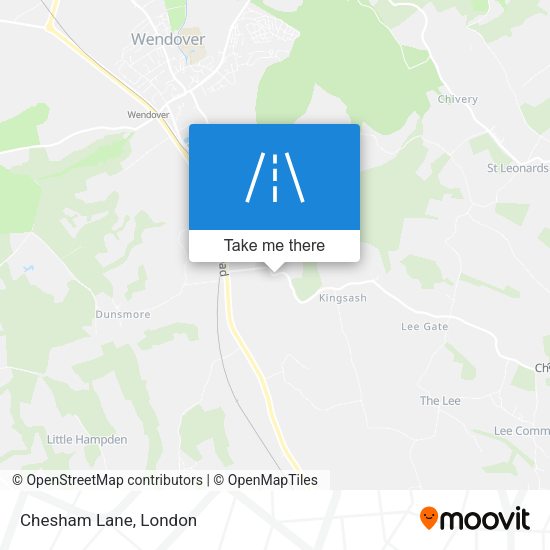 Chesham Lane map