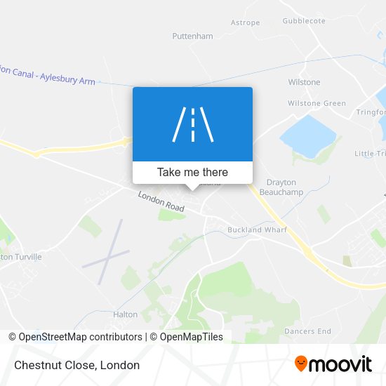 Chestnut Close map