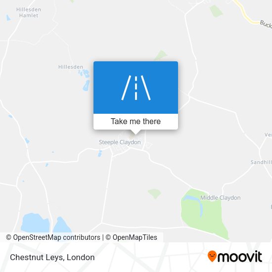 Chestnut Leys map