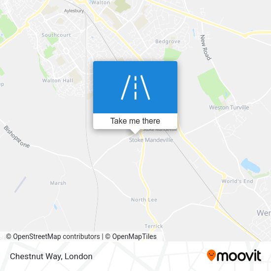 Chestnut Way map