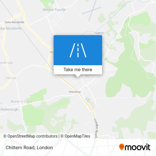 Chiltern Road map