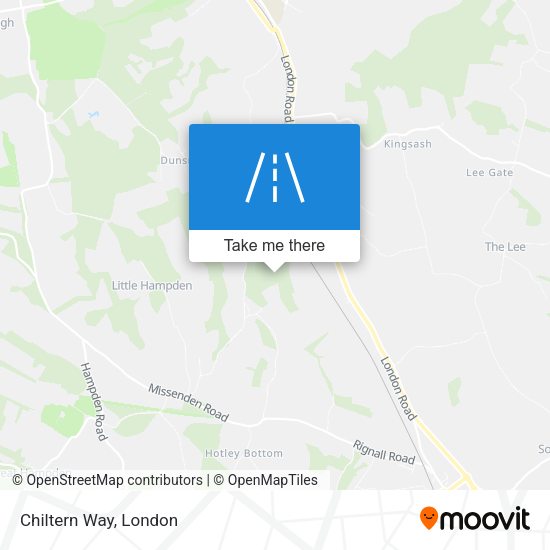 Chiltern Way map