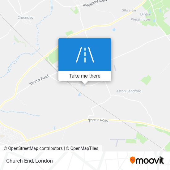 Church End map
