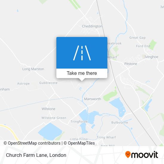 Church Farm Lane map