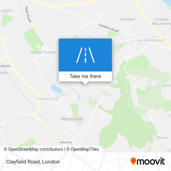 Clayfield Road map