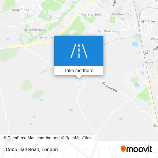 Cobb Hall Road map