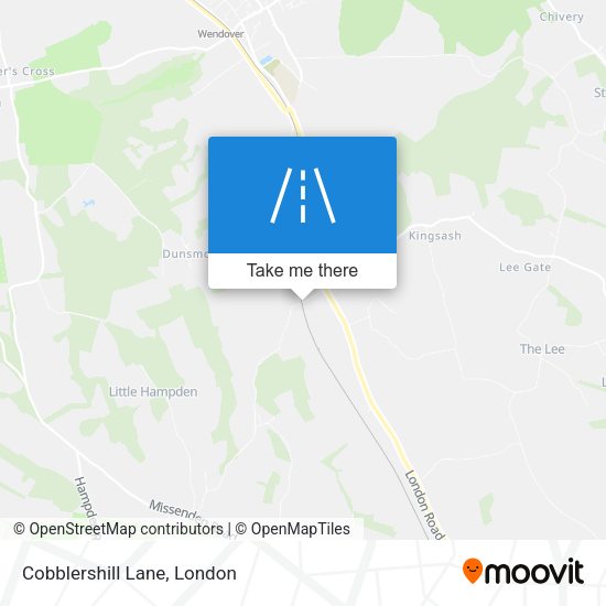 Cobblershill Lane map