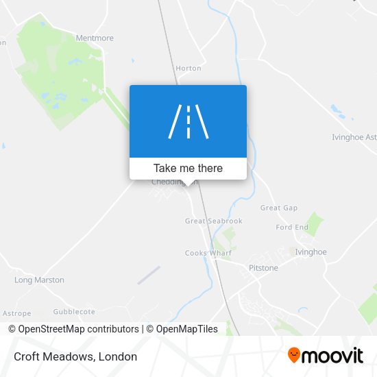 Croft Meadows map