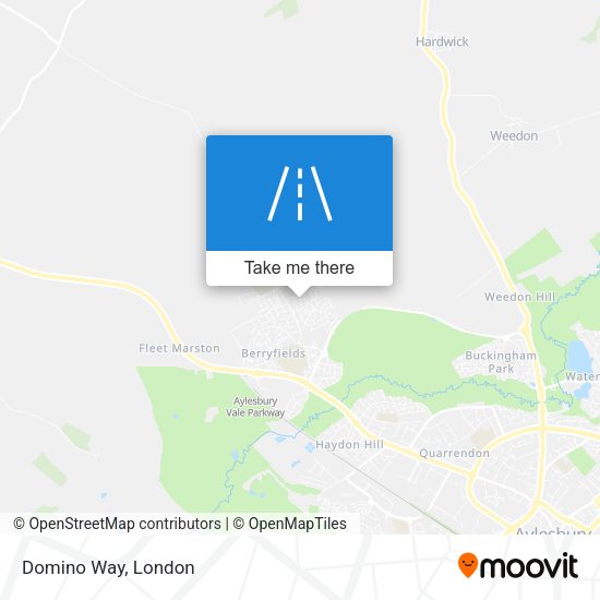 Domino Way map