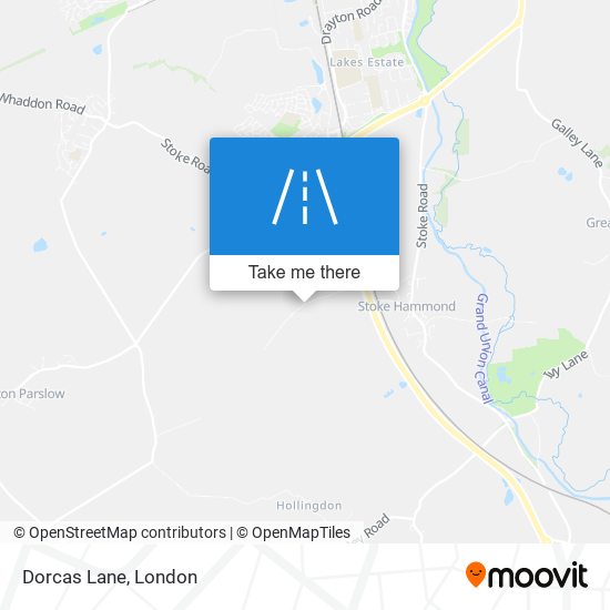 Dorcas Lane map