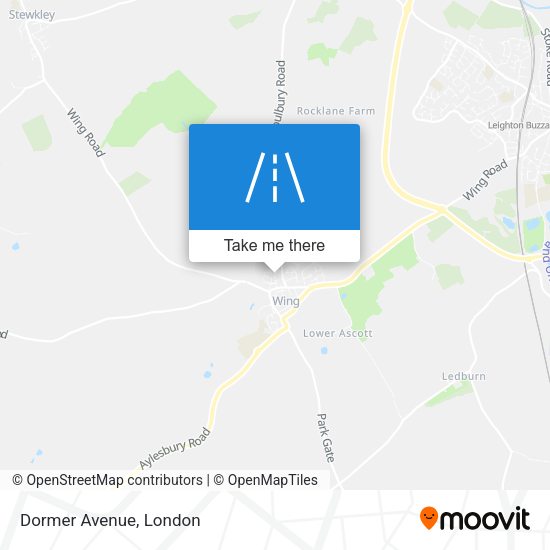 Dormer Avenue map