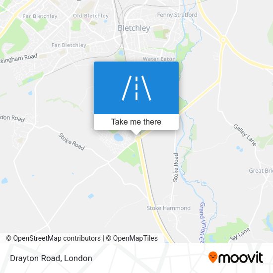 Drayton Road map
