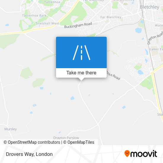 Drovers Way map